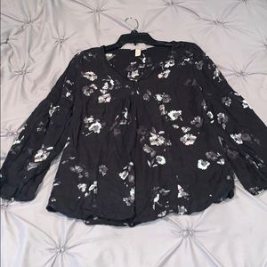 long sleeve blouse